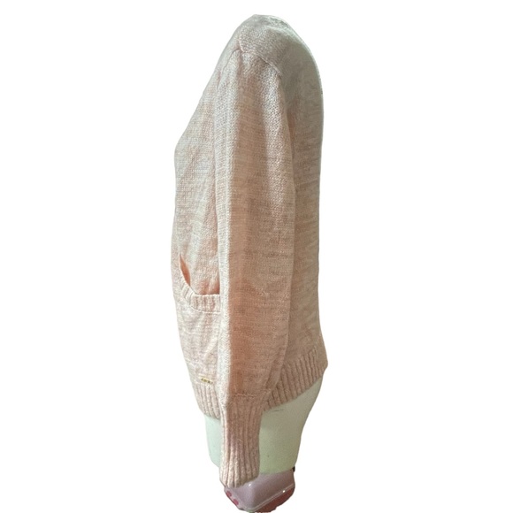 Kinsie peach metallic sweater Size small - Picture 5 of 13